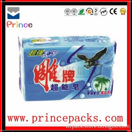 custom plastic bag packaging soap